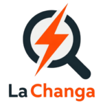 logotipo con transparenci de la changa