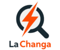 logotipo con transparenci de la changa